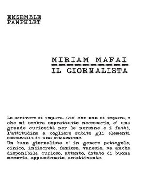 cover image of Il giornalista